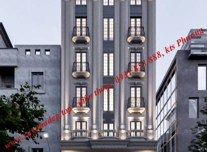 MẪU THIẾT KẾ XÂY DỰNG NHÀ Ở 9 TẦNG KẾT HỢP KINH DOANH TẠI THÀNH PHỐ HỒ CHÍ MINH