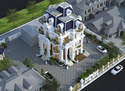 MẪU THIẾT KẾ BIỆT THỰ KIẾN TRÚC CỔ ĐIỂN CHÂU ÂU TẠI THÀNH PHỐ HỒ CHÍ MINH