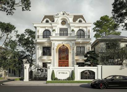 MẪU BIỆT THỰ TÂN CỔ ĐIỂN 2 MẶT TIỀN TẠI PHƯỜNG ĐÔNG HÒA TP HỒ CHÍ MINH