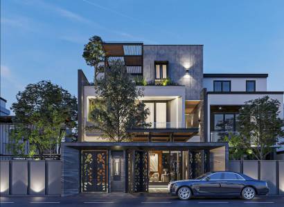 Mẫu thiết kế Villa hiện đại 3 tầng tại phường Bình Trưng Tp Hồ Chí Minh