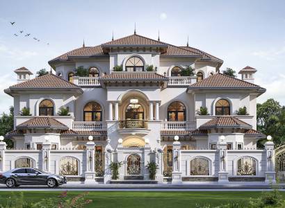 MẪU THIẾT KẾ BIỆT THỰ ĐẸP KIẾN TRÚC ĐỊA TRUNG HẢI TẠI TỈNH CÀ MAU