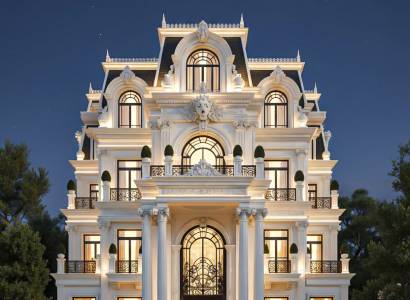 MẪU THIẾT KẾ BIỆT THỰ TÂN CỔ ĐIỂN ĐẸP TẠI TỈNH ĐỒNG NAI