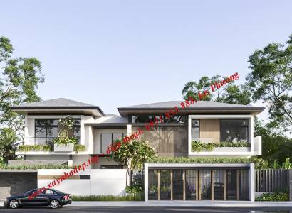 MẪU BIỆT THỰ ĐẸP CÓ THIẾT KẾ THEO KIẾN TRÚC NHẬT BẢN