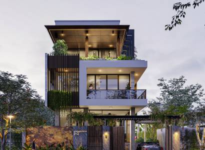 THIẾT KẾ NHÀ PHỐ HIỆN ĐẠI TẠI THÀNH PHỐ HỒ CHÍ MINH