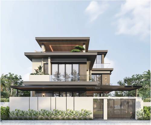 MẪU THIẾT KẾ BIỆT THỰ HIỆN ĐẠI TẠI XÃ BÌNH HƯNG THÀNH PHỐ HỒ CHÍ MINH