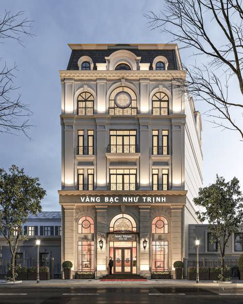 MẪU THIẾT KẾ NHÀ PHỐ TÂN CỔ ĐIỂN KẾT HỢP KINH DOANH TẠI PHƯỜNG THÔNG TÂY HỘI TP HỒ CHÍ MINH