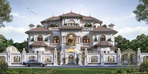 MẪU THIẾT KẾ BIỆT THỰ ĐẸP KIẾN TRÚC ĐỊA TRUNG HẢI TẠI TỈNH CÀ MAU