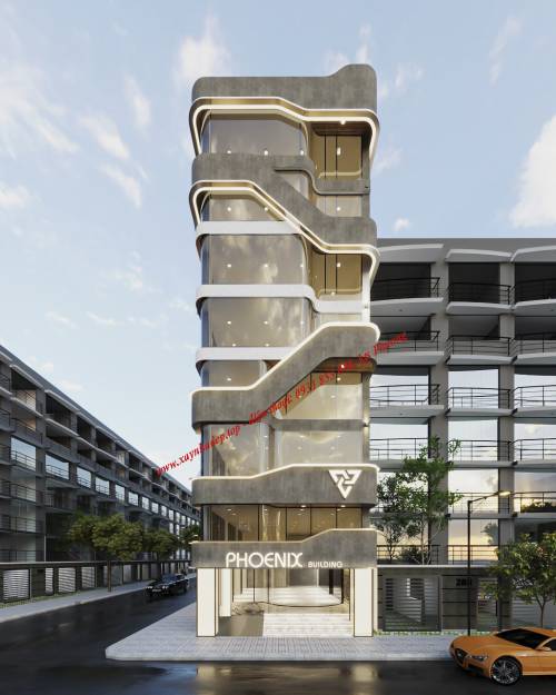 THIẾT KẾ XÂY DỰNG NHÀ Ở KẾT HỢP VĂN PHÒNG CÔNG TY TẠI THÀNH PHỐ HỒ CHÍ MINH.