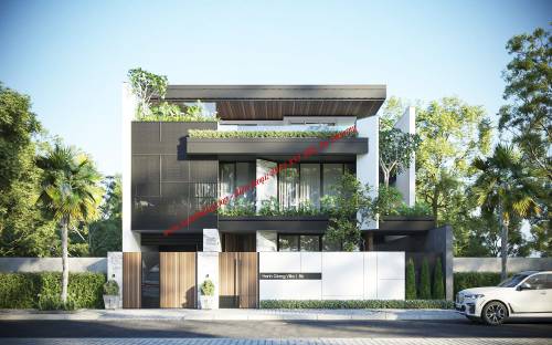 MẪU THIẾT KẾ BIỆT THỰ HIỆN ĐẠI TẠI PHƯỜNG CẦU KIỆU TẠI TP HỒ CHÍ MINH