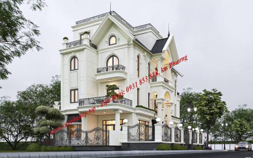 MẪU THIẾT KẾ BIỆT THỰ MÁI THÁI ĐẸP TẠI THÀNH PHỐ HỒ CHÍ MINH