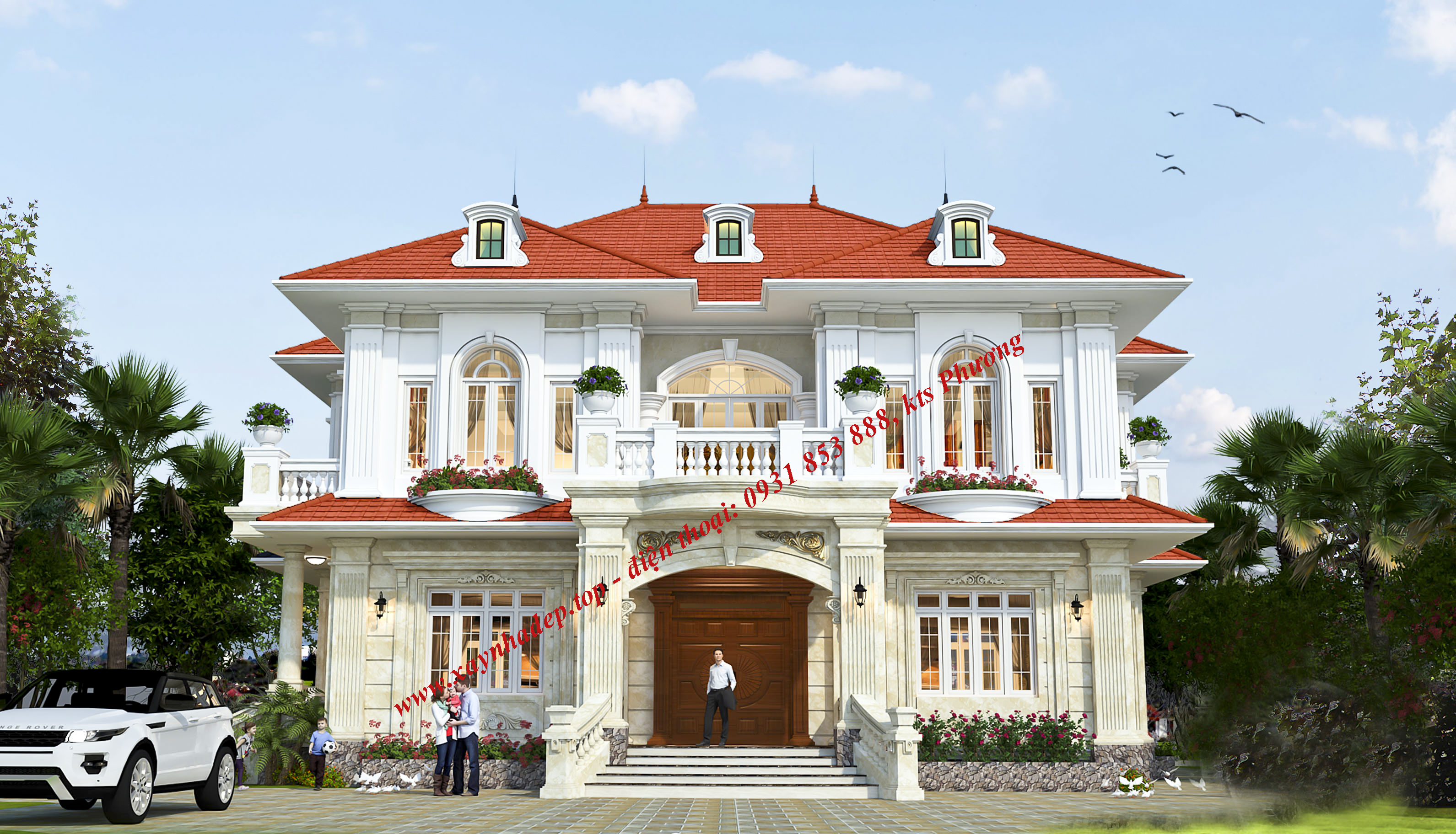 MẪU BIỆT THỰ MÁI NHẬT 2 TẦNG TẠI THÀNH PHỐ HỒ CHÍ MINH
