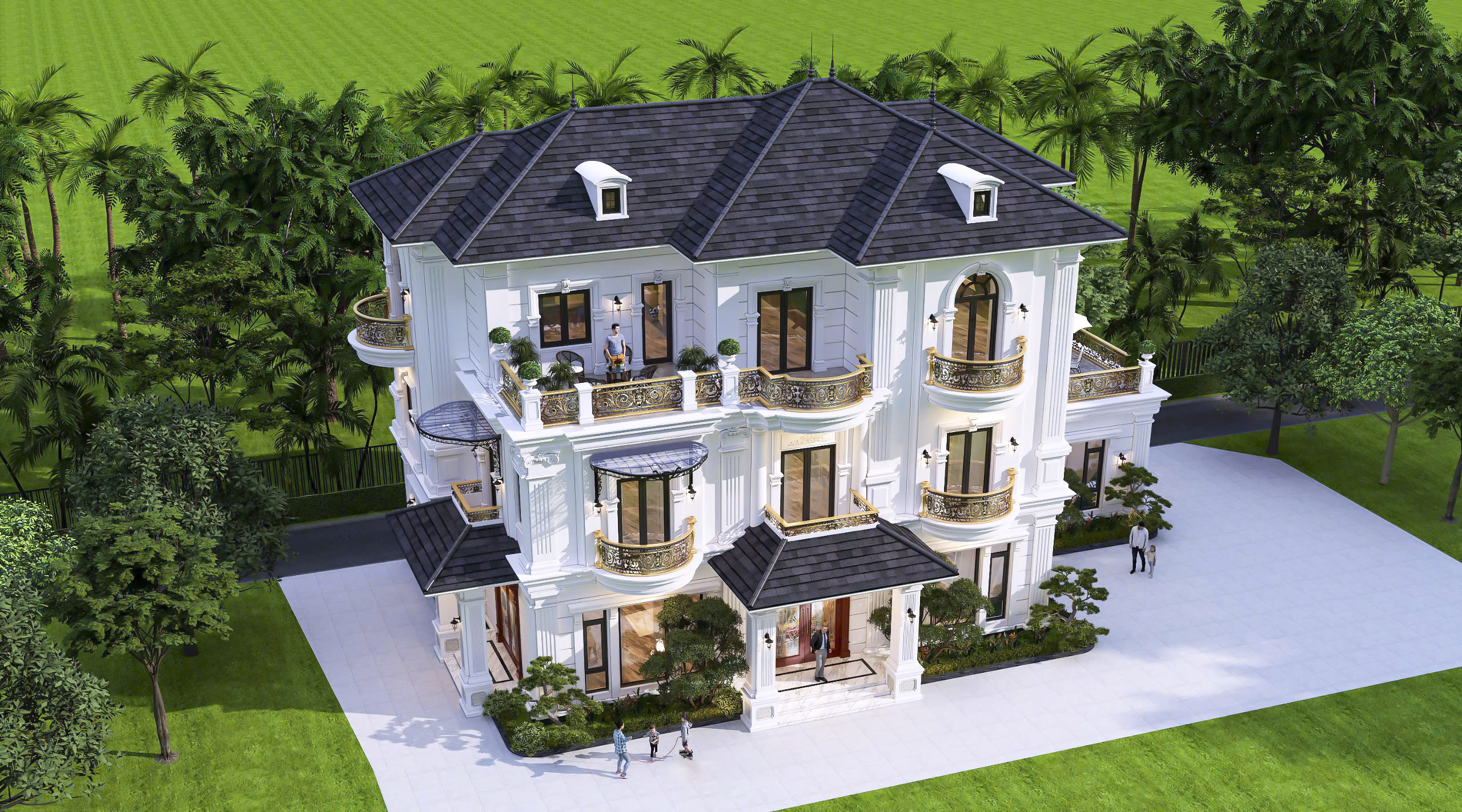 MẪU THIẾT KẾ BIỆT THỰ ĐẸP TẠI PHƯỜNG MŨI NÉ TỈNH LÂM ĐỒNG