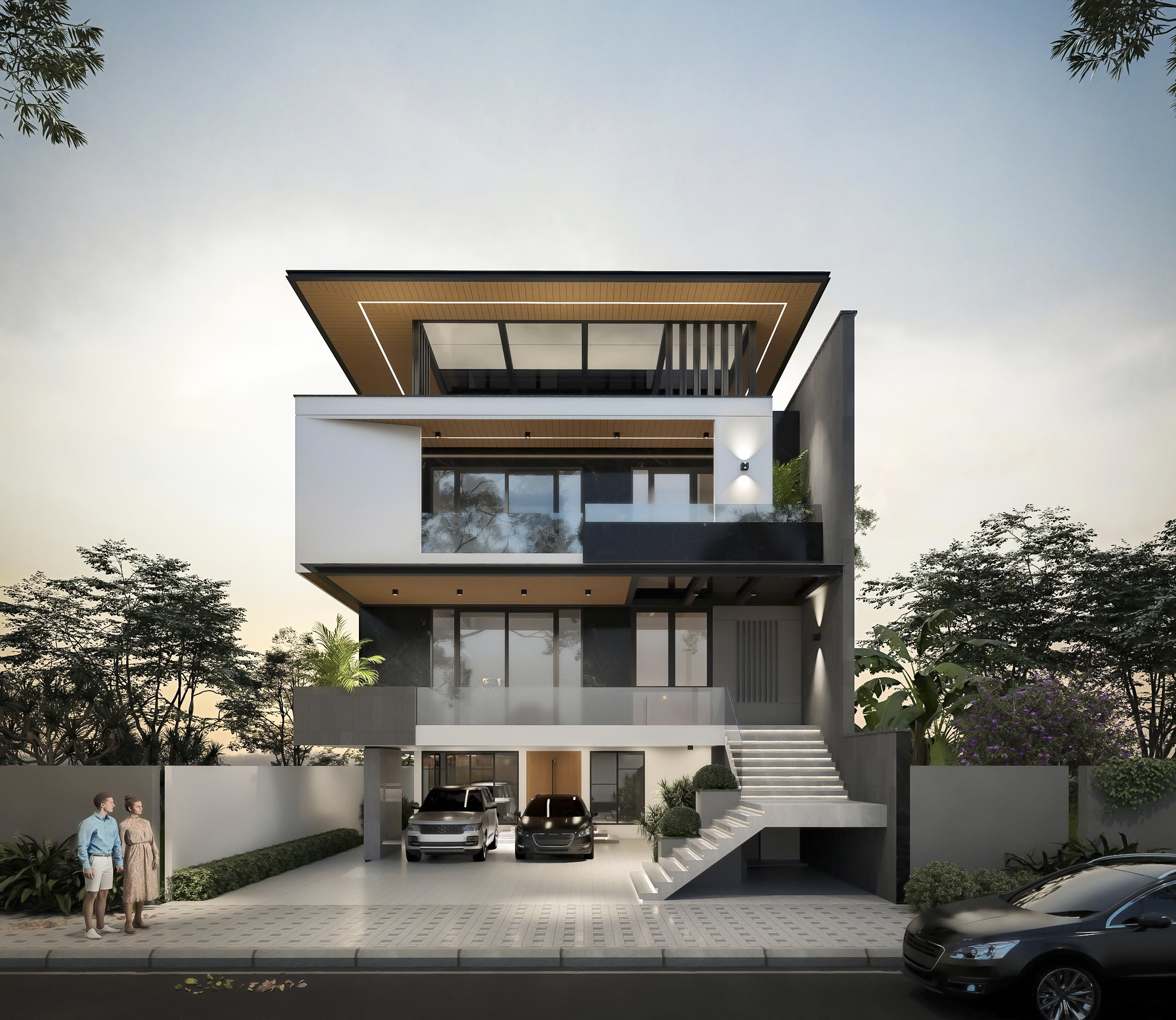 MẪU BIỆT THỰ HIỆN ĐẠI TẠI PHƯỜNG BÌNH DƯƠNG TP HỒ CHÍ MINH