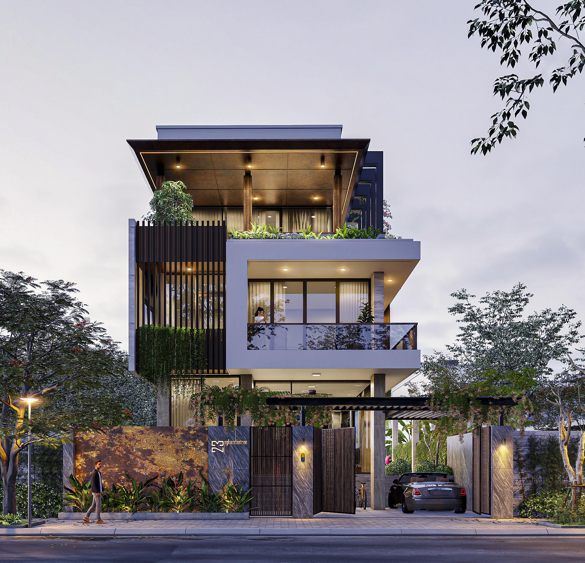 THIẾT KẾ NHÀ PHỐ HIỆN ĐẠI TẠI THÀNH PHỐ HỒ CHÍ MINH